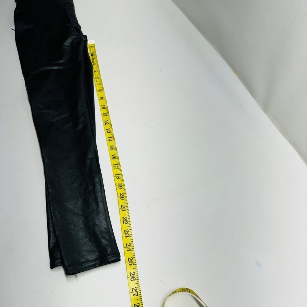 SPANX FAUX LEATHER LEGGINGS PETITE SIZE M NWT - Picture 7 of 9